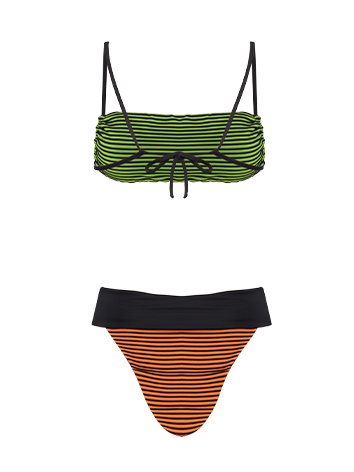 Calcinha Canoa 3D Laranja