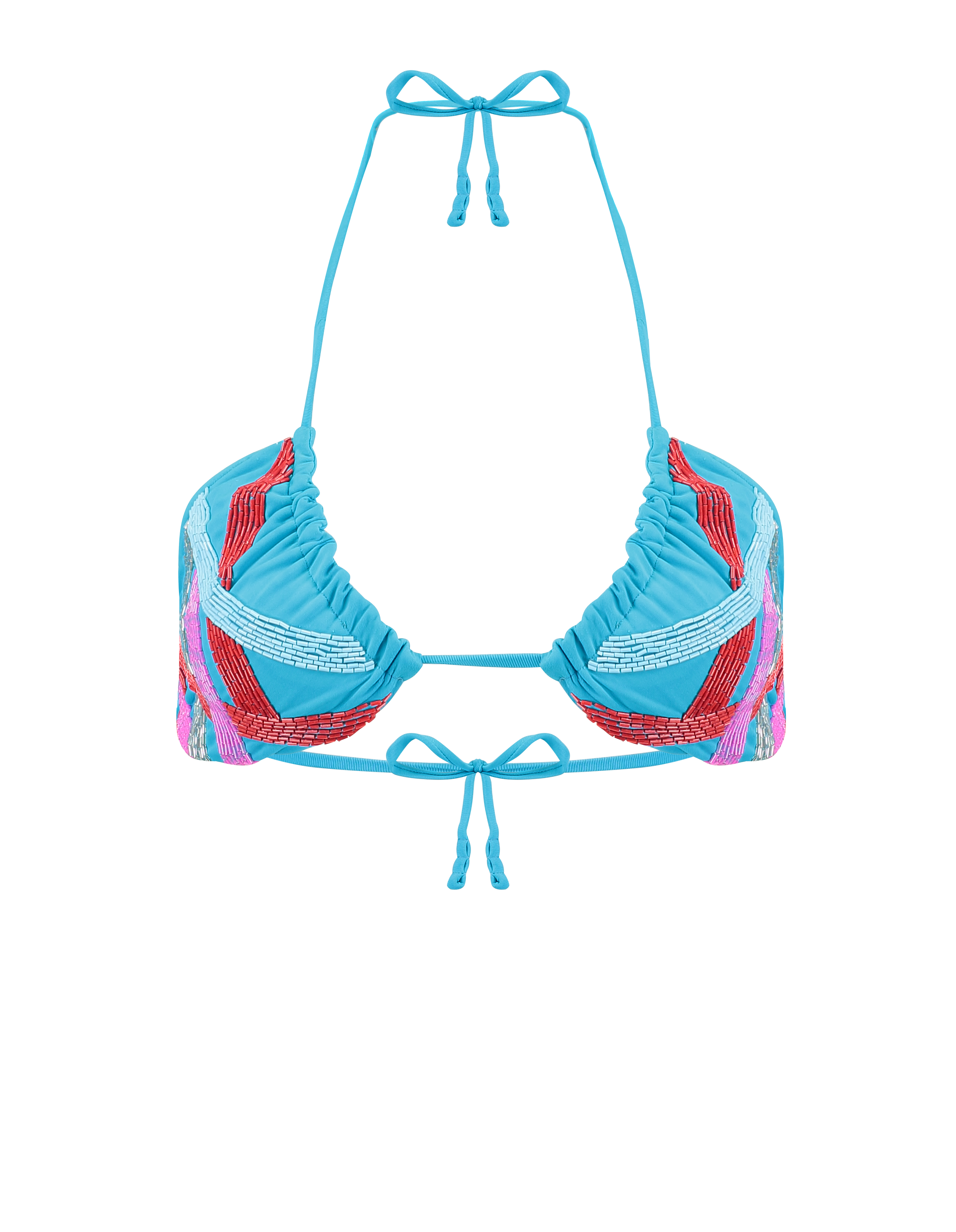 Top Cortinão Aqua Bordado