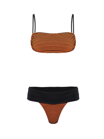 Calcinha Canoa 3D Laranja