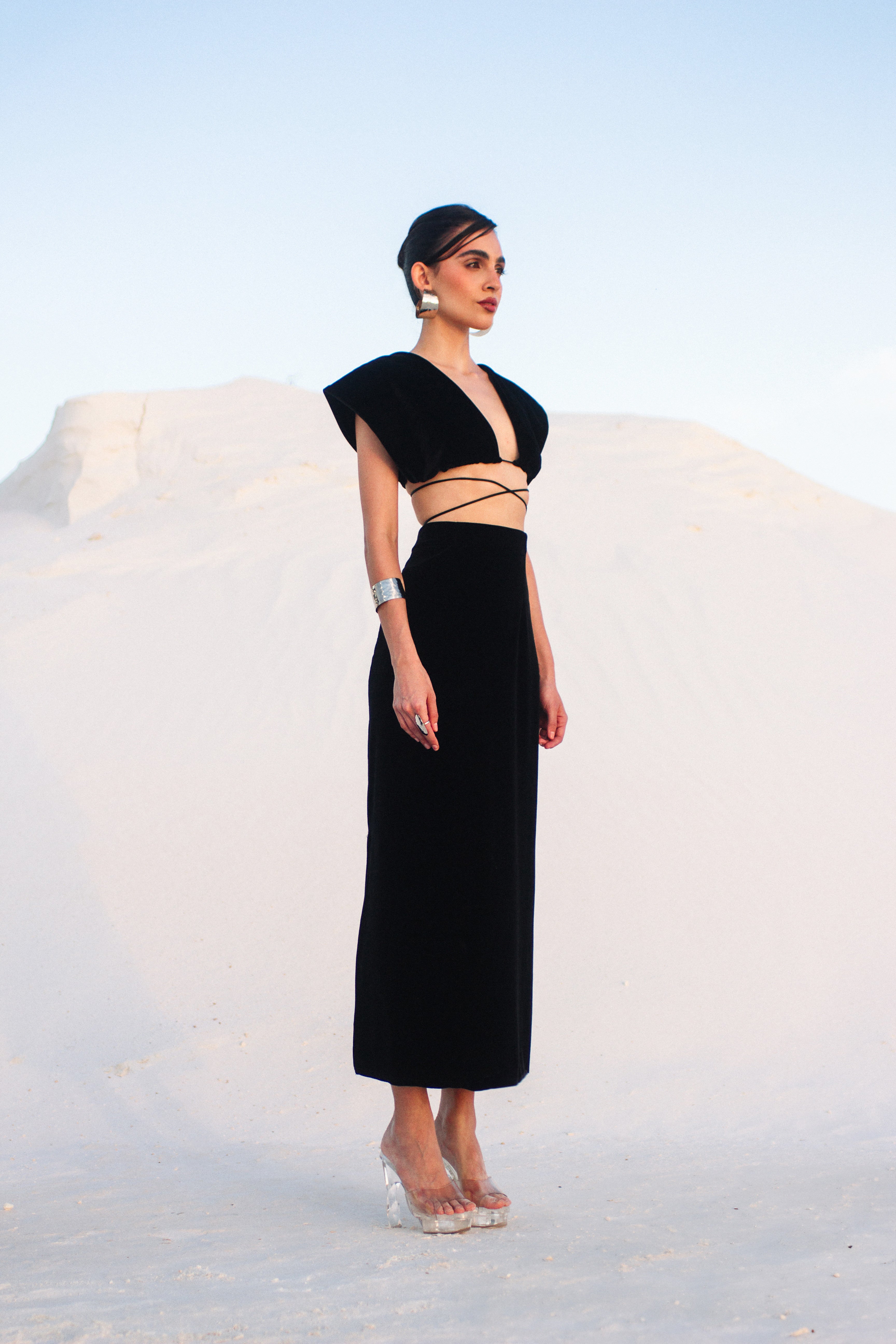 Saia Gravidade Veludo