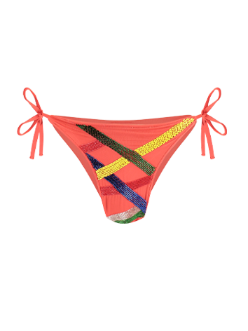 Calcinha Cortinão Fogo Bordado